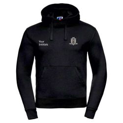 South Milford FC Russell Europe Authentic Hooded Sweatshirt With Printed Initials - 